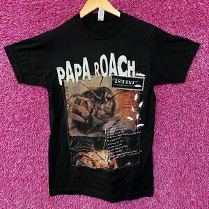 Papa Roach "Infest" Album Cover Metal T-Shirt Small
